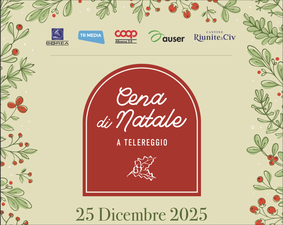 La Cena di Natale a Telereggio!