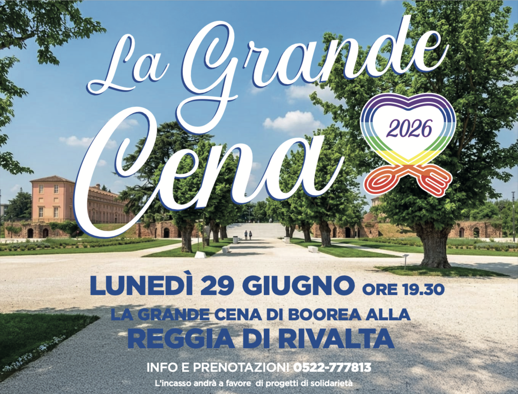 Lunedì 29 giugno alle 19.30 torna la Grande Cena di Boorea