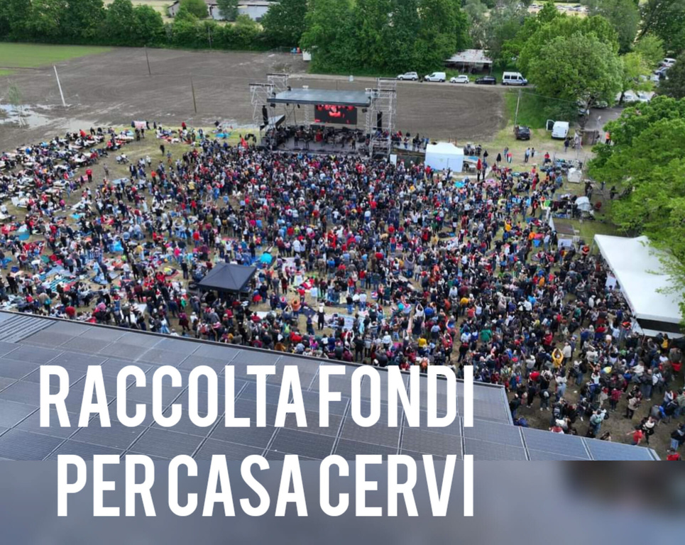 RACCOLTA FONDA STRAORDINARIA PER CASA CERVI